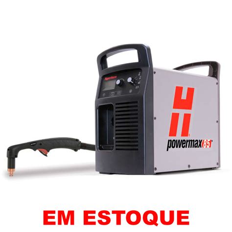 Máquina de Corte Plasma Powermax 85 Manual 7 5M 087113 Hypertherm