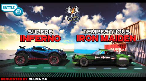 Off The Road Inferno Vs Iron Maiden Otr Update Car Epic Battle