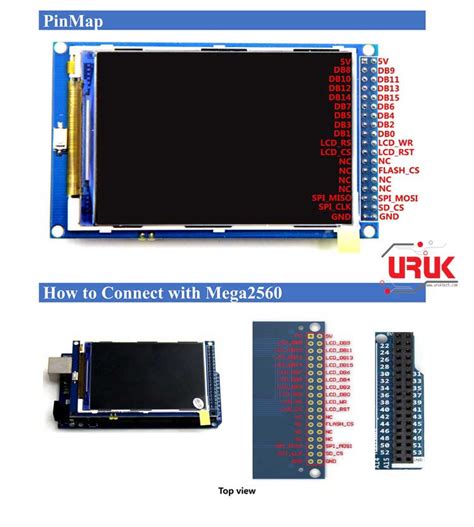 Ultra Hd Colored Tft Lcd Screen For Arduino Mega Uruktech