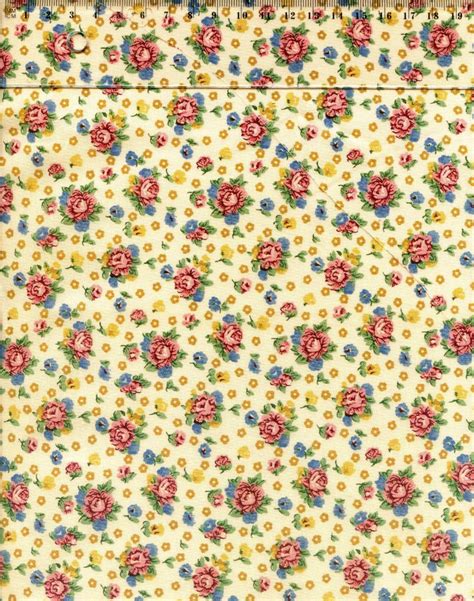 Tissu Patchwork Grande Largeur Fleurs Coq En Patch Le