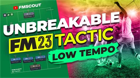 UNBREAKABLE 4 3 3 Succeeds With ANY Team Best FM23 Tactics YouTube