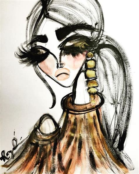 Pin By Allana On Blair Fashion Art Illustration Face