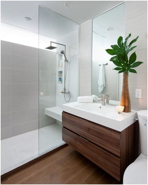 10 Amazing Bathroom Partition Options You Will Admire 2 Modern Small