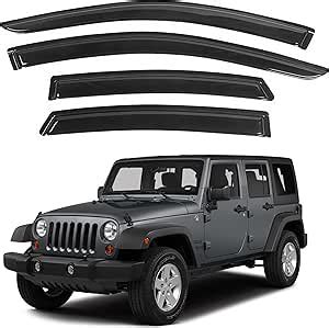 Kpy Visera Para Ventana Compatible Con Jeep Wrangler Jk Unlimited