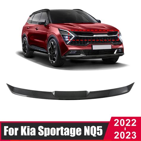 For Kia Sportage Nq High Quality Abs Carbon Fiber Front