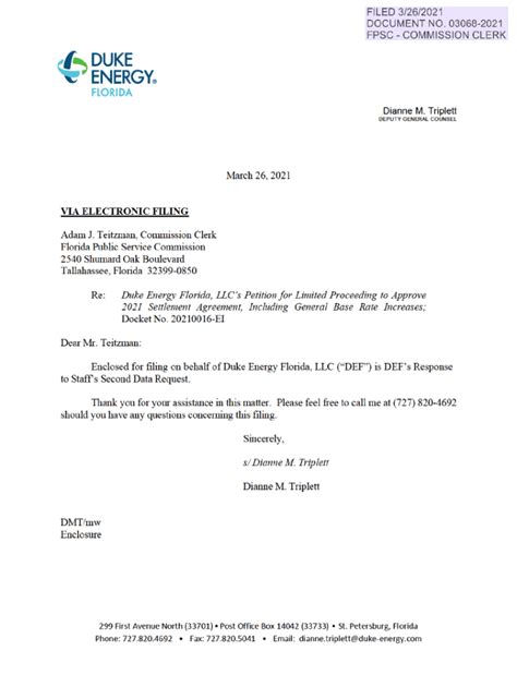 Fillable Online Public Service Commission Psc State Fl Us Fax Email