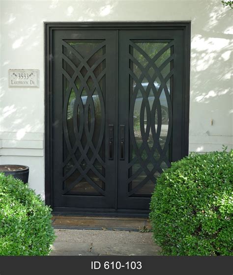 Iron Double Entry Doors