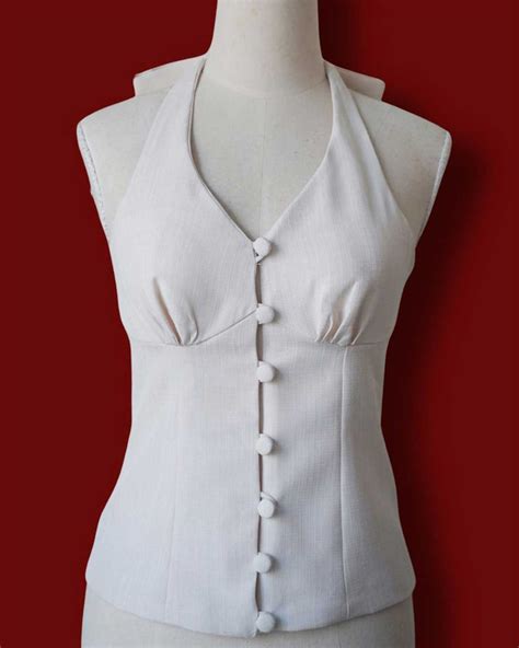 Diy Halter Top Sewing Pattern Ideas Tie Back Styles Bloom