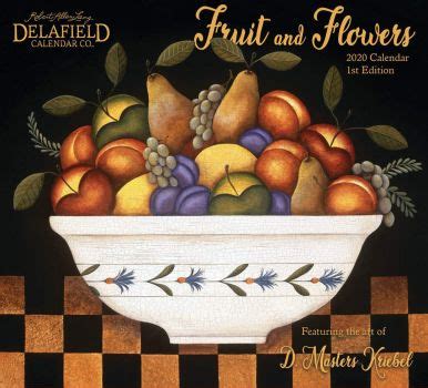 Solve Delafield 2020 Wall Calendar Fruit And Flowers Jigsaw Puzzle