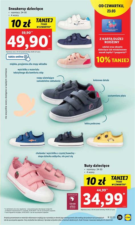 Lidl Katalog Buty Dzieci Ce