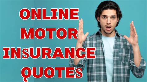 Online Motor Insurance Quotes Motor Quotes Online Youtube