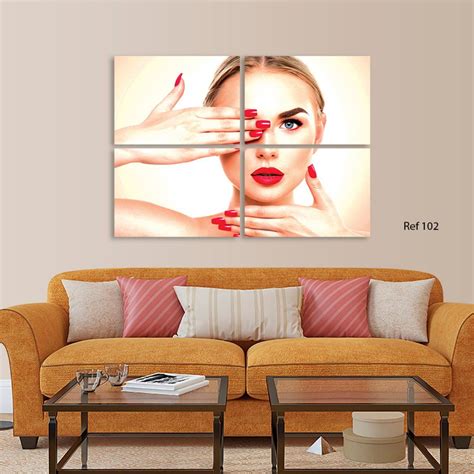 Quadro Decorativo Maquiagem Estética Beleza Elo7