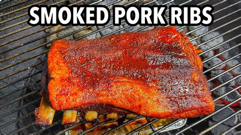 How To Smoke Pork Ribs In A Weber Kettle Using The Snake Method For