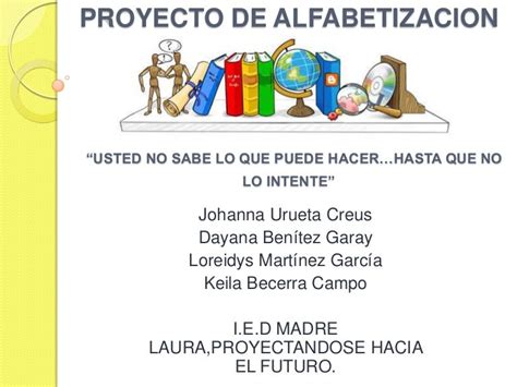 Proyecto De Alfabetizacion