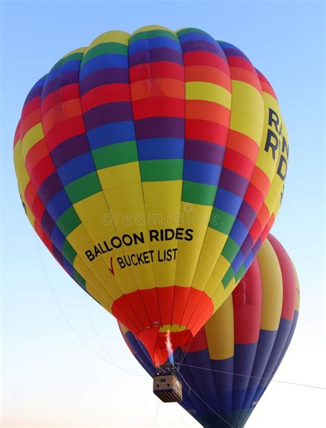 Hot Air Balloon Rides in Sedona, Arizona Stock Photo - Image of balloon ...