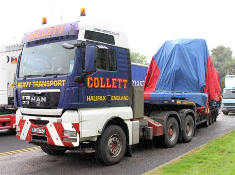 Man Tgx Stgo Cat Collett Heavy Transport Bx Cgo Wee Bit Flickr