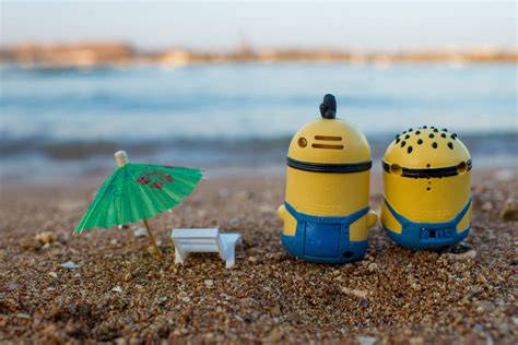 Minion Desktop Wallpaper Beach