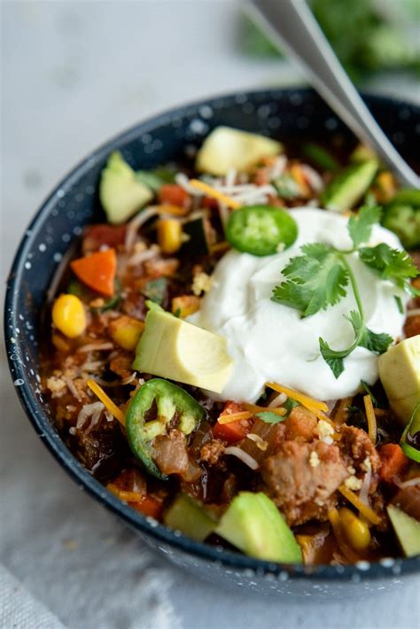 No Bean Chili Recipe Low Carb Lauren S Latest