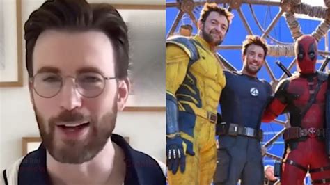 Chris Evans Talks Reigniting In Deadpool And Wolverine Youtube