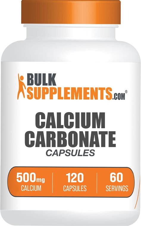 Calcium Carbonate Capsules Calcium