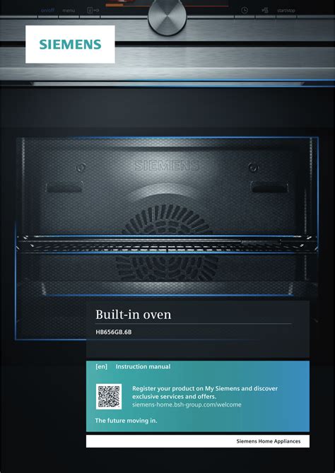 Siemens iQ700 Oven Instructions for Use | Manualzz