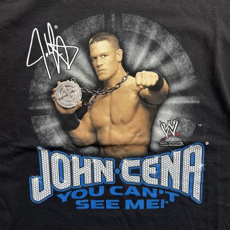 Wwf Vintage John cena wwe t shirt | Grailed