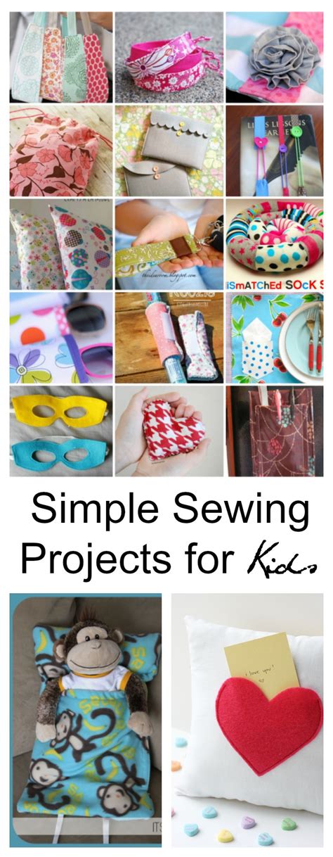 12 Easy Sewing Projects For Kids Beginners Diary Of A 40 Off