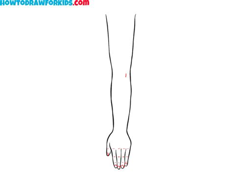 How to Draw an Anime Arm - Easy Drawing Tutorial For Kids