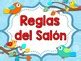 Reglas Del Sal N Boho Birds By Educaclipart Tpt