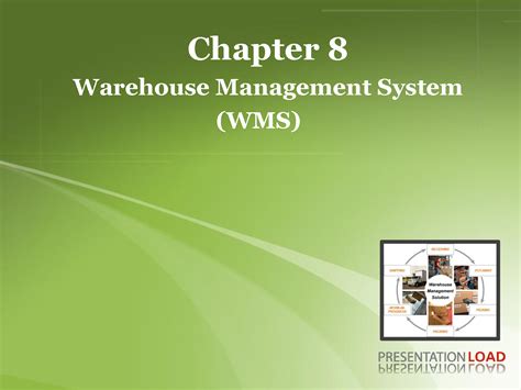 Solution Chapter Warehouse Management System Ppt Studypool