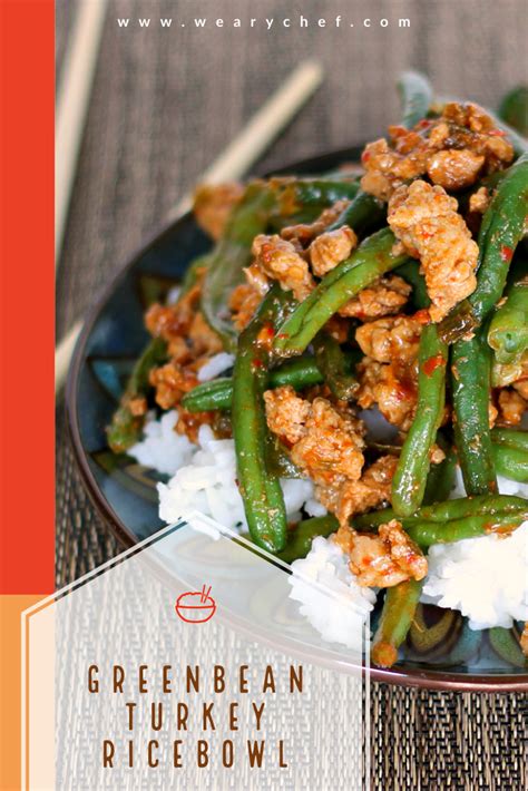 Asian Ground Turkey With Green Beans And Rice Recipe Green Bean