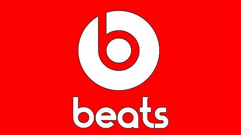 HD Wallpaper Beats Audio Logo Red Round Htc Dr Dre Beatsaudio By