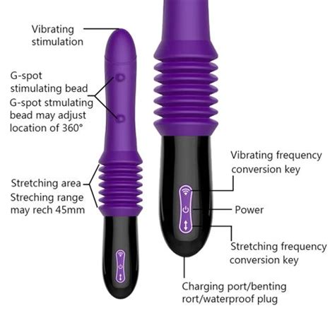 A Sacknove Automatic Retractable Love Gun Thrusting Dildo Vibrator Shop Xtreme