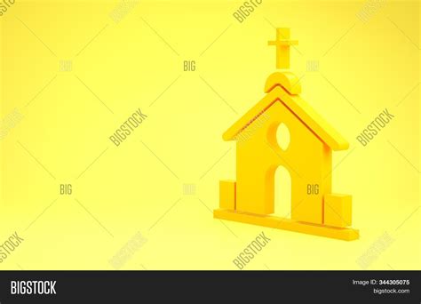 Yellow Church Building Image And Photo Free Trial Bigstock