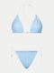 Juicy Couture Set Bikini Τριγωνάκι Μπλε JCITS223202 Skroutz gr