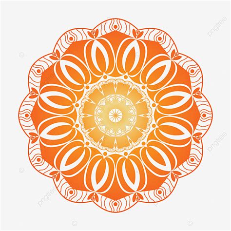 Dise O De Fondo Transparente Mandala De Lujo Moderno Png Mandala