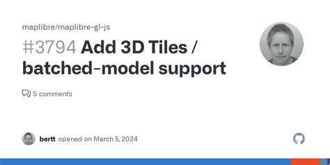 Add 3D Tiles Batched Model Support Issue 3794 Maplibre Maplibre