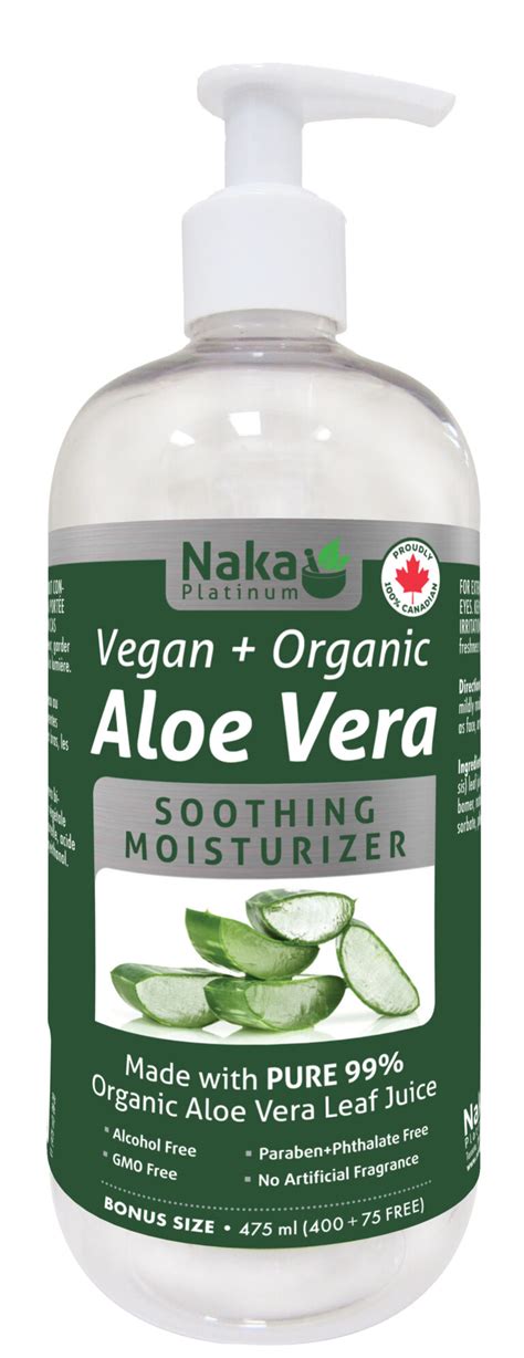 Naka Platinum Aloe Vera Gel 475 Ml Nature S Care