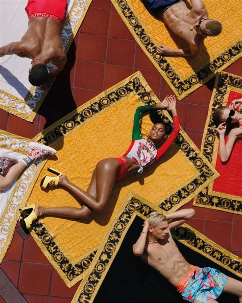 Versace La Vacanza Summer 201 Campaign Versace