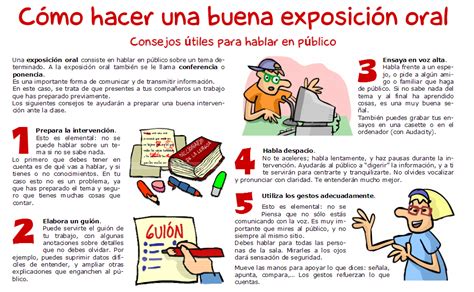 El Blog De C Mo Hacer Una Buena Exposici N Oral