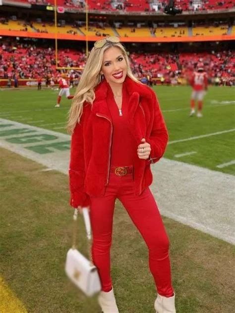 NFL Gracie Hunt Chiefs Red Jacket | Victoria Jacket