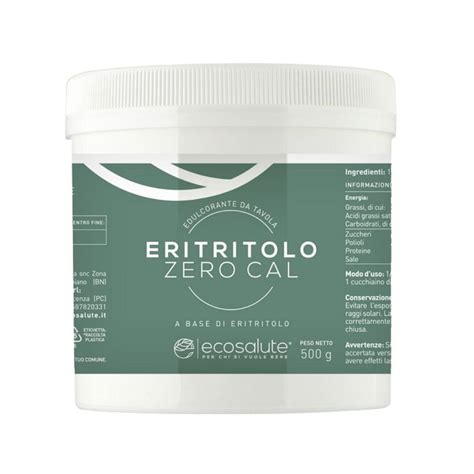 Eritritolo Zero Cal Dolcificante Naturale G Alpifarma