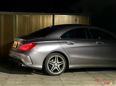 Mercedes Benz Cla Grey Wrapped Colour For Sale Roches Noires