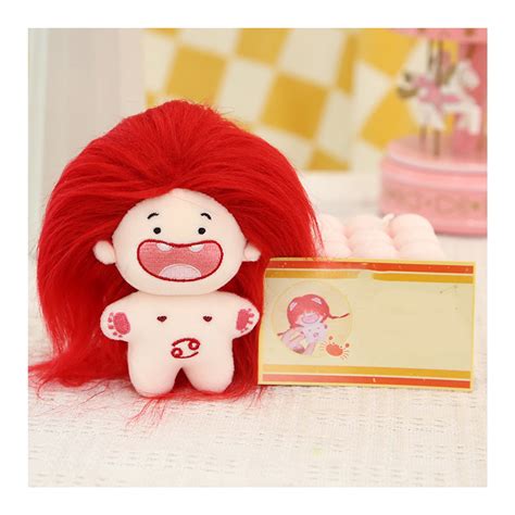 11cm Naked Doll Toy Colorful Fluffy Hair Deciduous Teeth 12