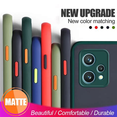 สำหรับ Realme 9 Pro Plus Realmi 9 Pro ฝาครอบซิลิโคน Matte โปร่งแสงโทรศัพท์กันกระแทกกันชนบน