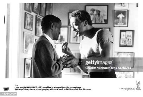 Actors Sammy Davis Jr. and Gregory Hines talk in a scene from the ...