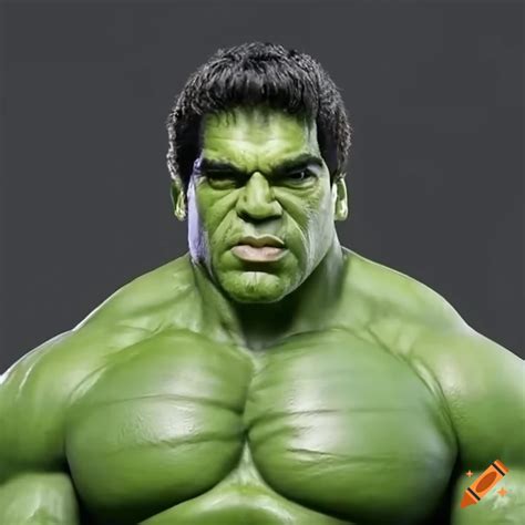 Photorealistic Image Of Lou Ferrigno As Hulk On Craiyon