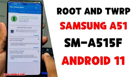 How To Root Samsung A51 Android 11 Samsung A515f Root U5 Magisk TWRP