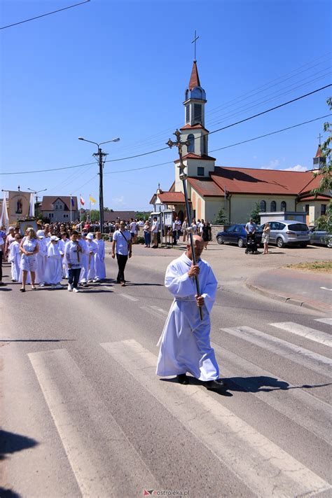 Procesja Bożego Ciała w parafii pw Królowej Rodzin w Ostrołęce 08 05