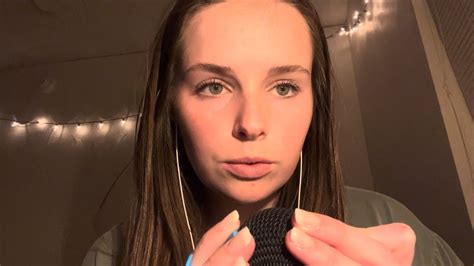 Asmr Triggers On The Mic For Deep Sleep😴💤🌛 Water Sounds Bristles